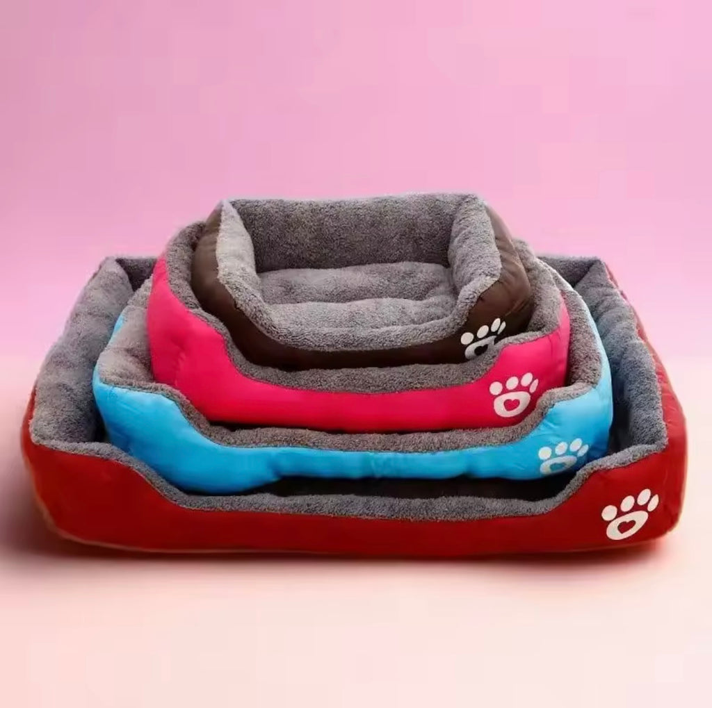 Panier doux en coton pour chien